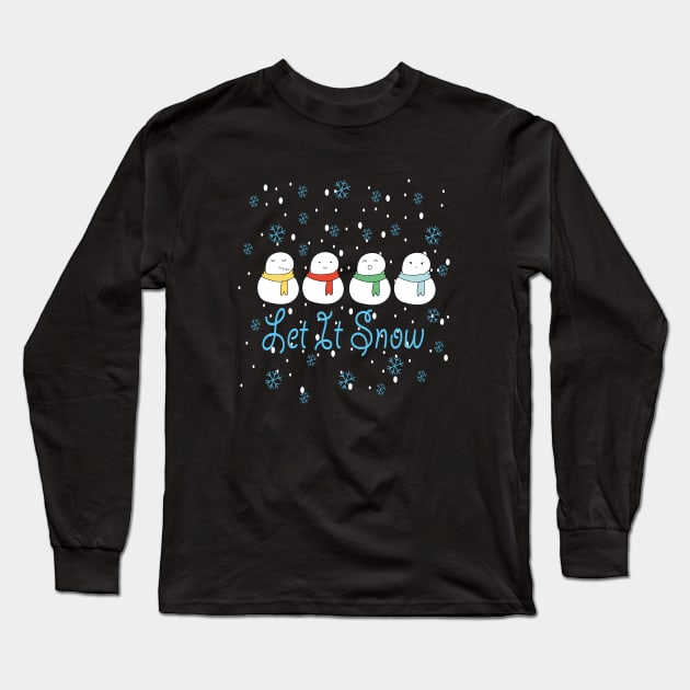 Let It Snow Long Sleeve T-Shirt by Day81